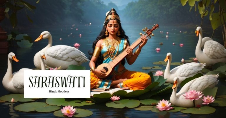 Saraswati: Goddess Of Knowledge, Music, Art, Speech, Wisdom, And Learning
